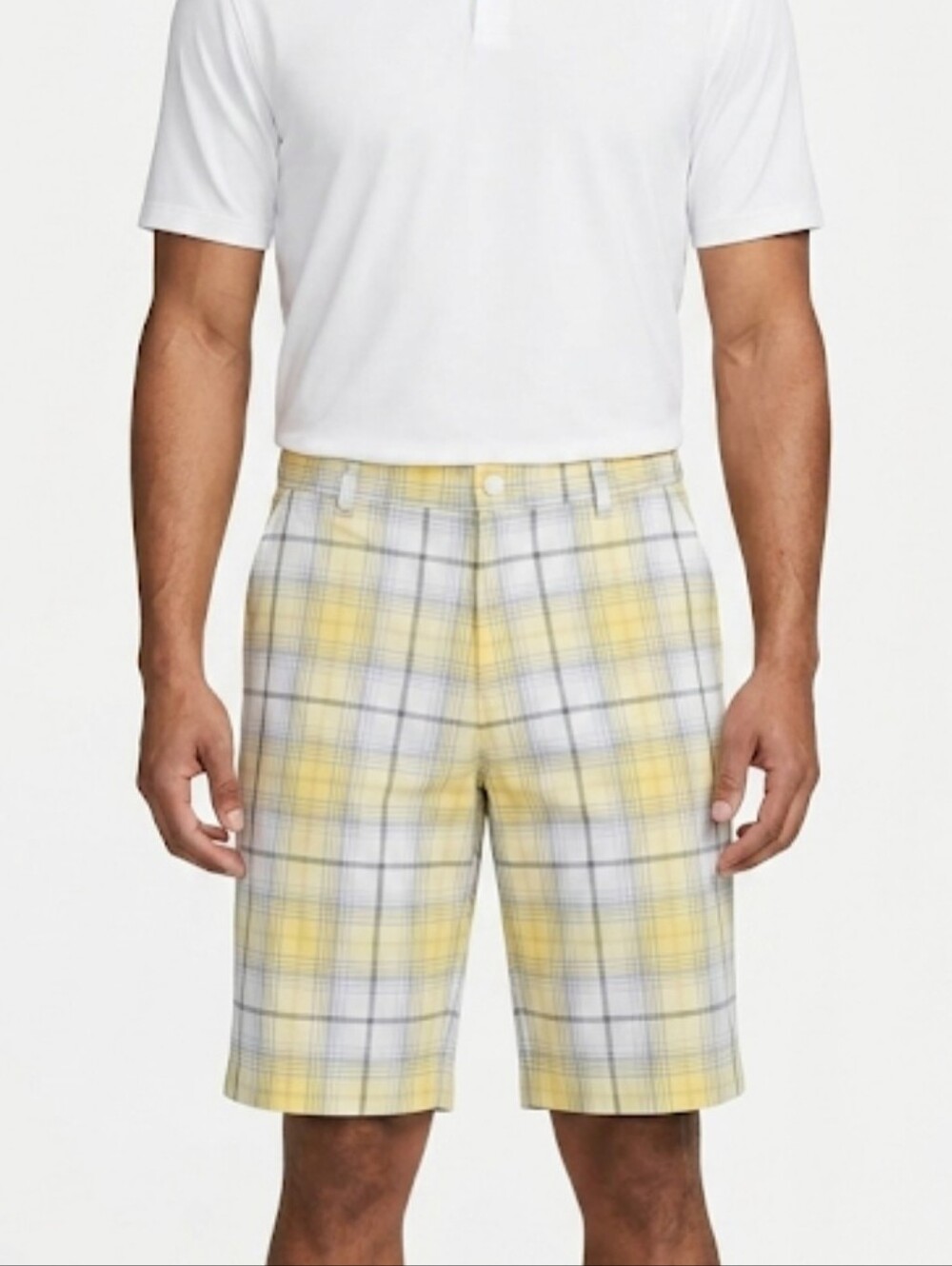 Nike Golf Tour Performance Dri-Fit Plaid Shorts